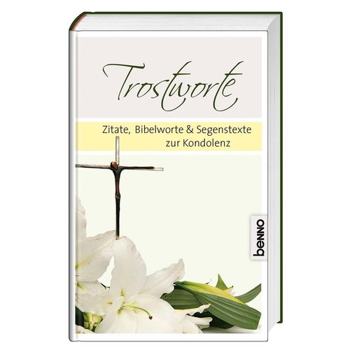 Trostworte (Cover: Blüte und Kreuz)